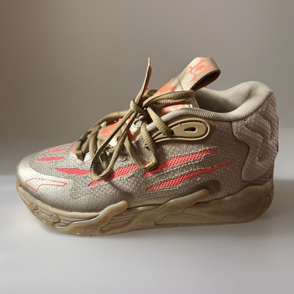 PUMA LaMello Ball Shoes Size 5.5 M 7 W MB.03 Chinese New Year Gold 309714-01